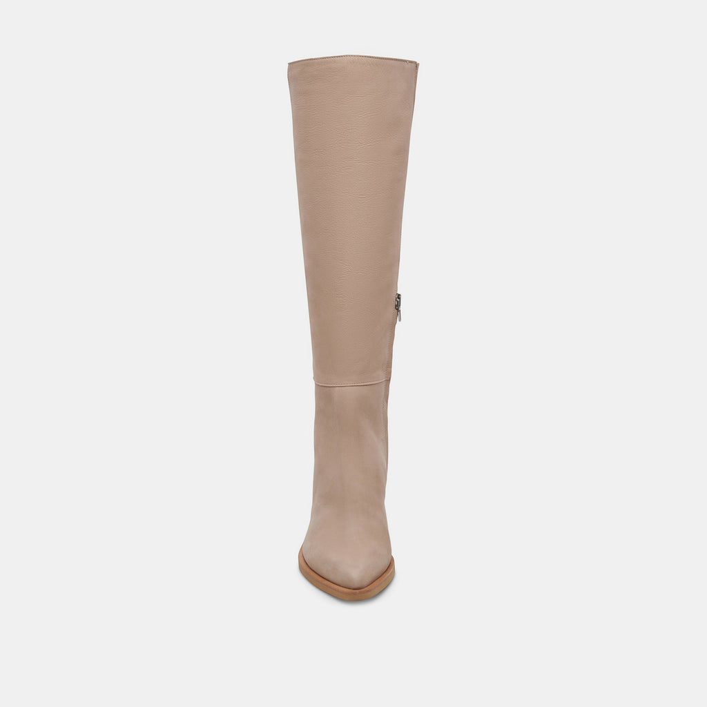 KRISTY BOOTS TAUPE LEATHER - re:vita - image 6