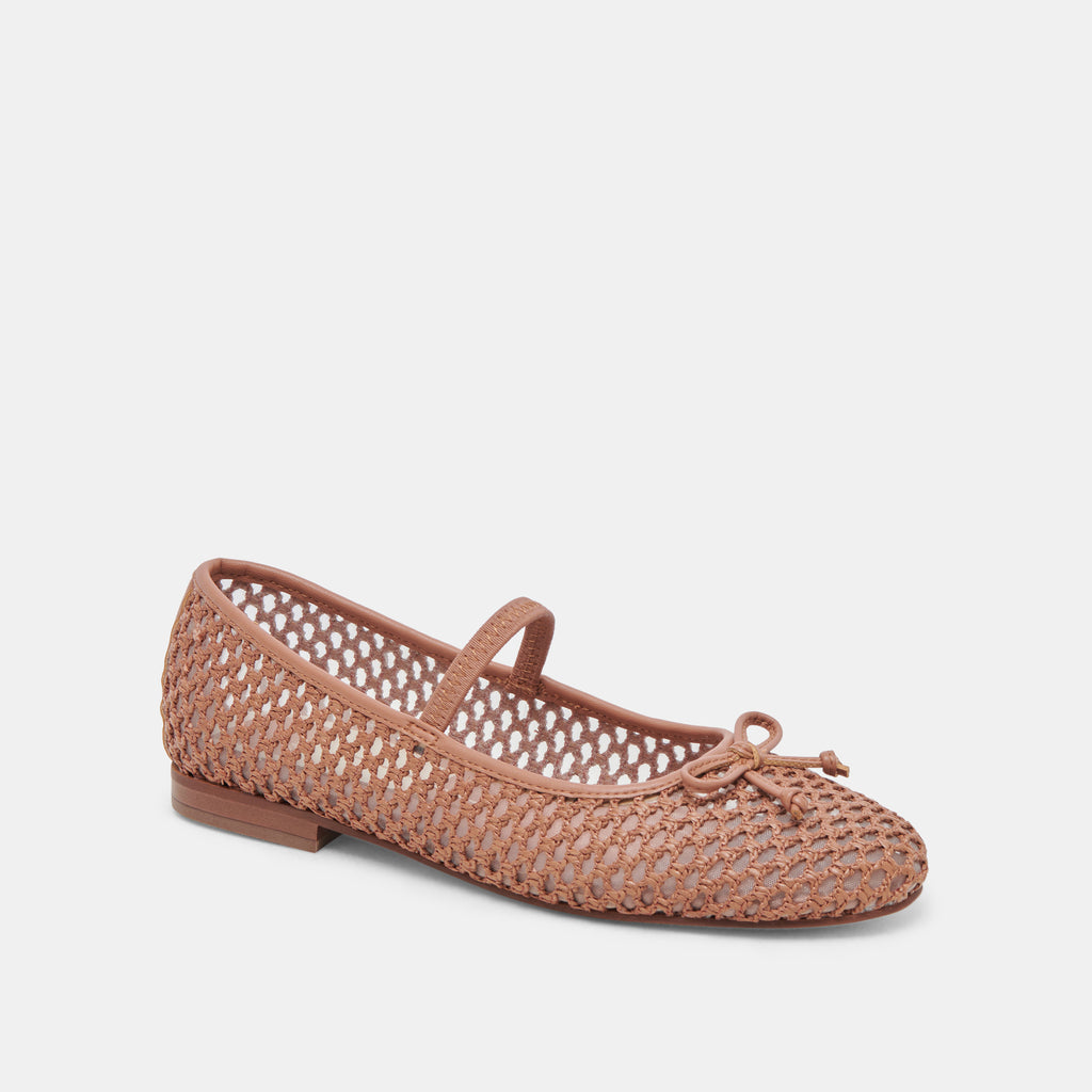 CARIN RAFFIA BALLET FLATS CIDER RAFFIA - image 2