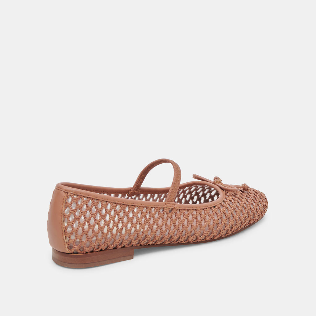 CARIN RAFFIA BALLET FLATS CIDER RAFFIA - image 3