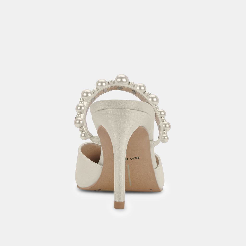 KANIKA PEARL HEELS VANILLA SILK - image 10