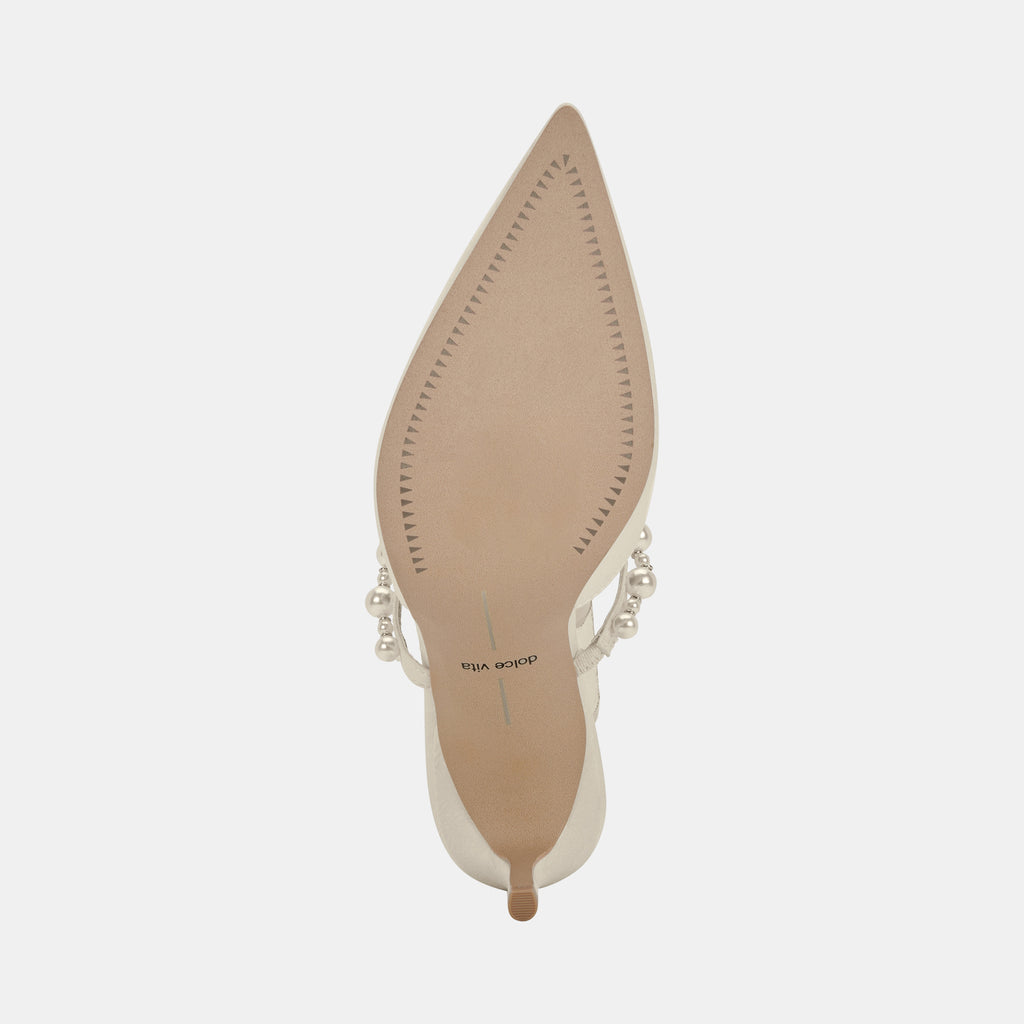 KANIKA PEARL HEELS VANILLA SILK - image 12