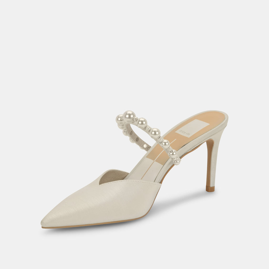 KANIKA PEARL HEELS VANILLA SILK - image 7