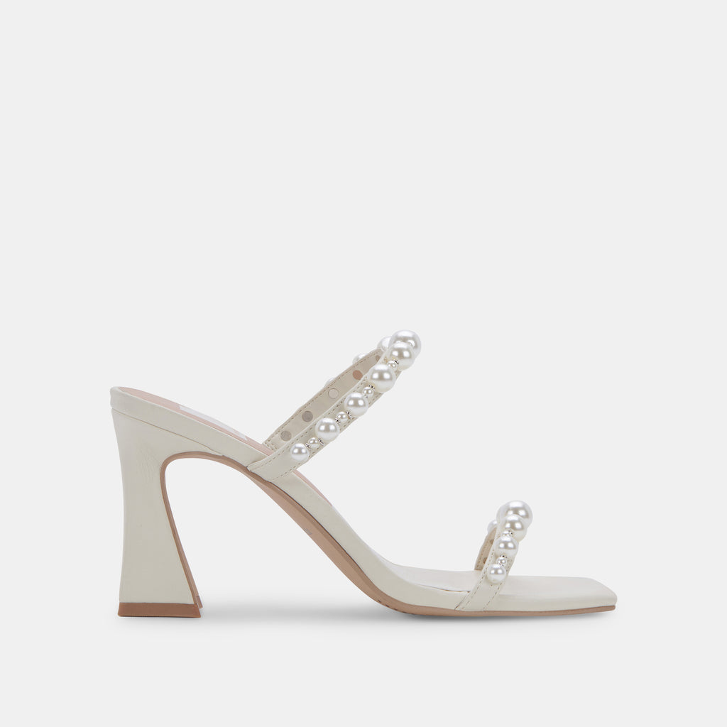 NAJA PEARL HEELS IVORY STELLA - image 1