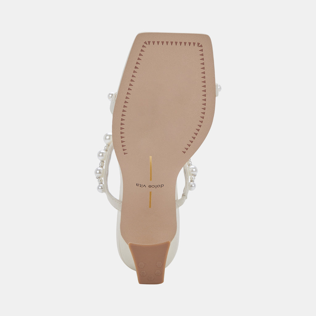 NAJA PEARL HEELS IVORY STELLA - image 12