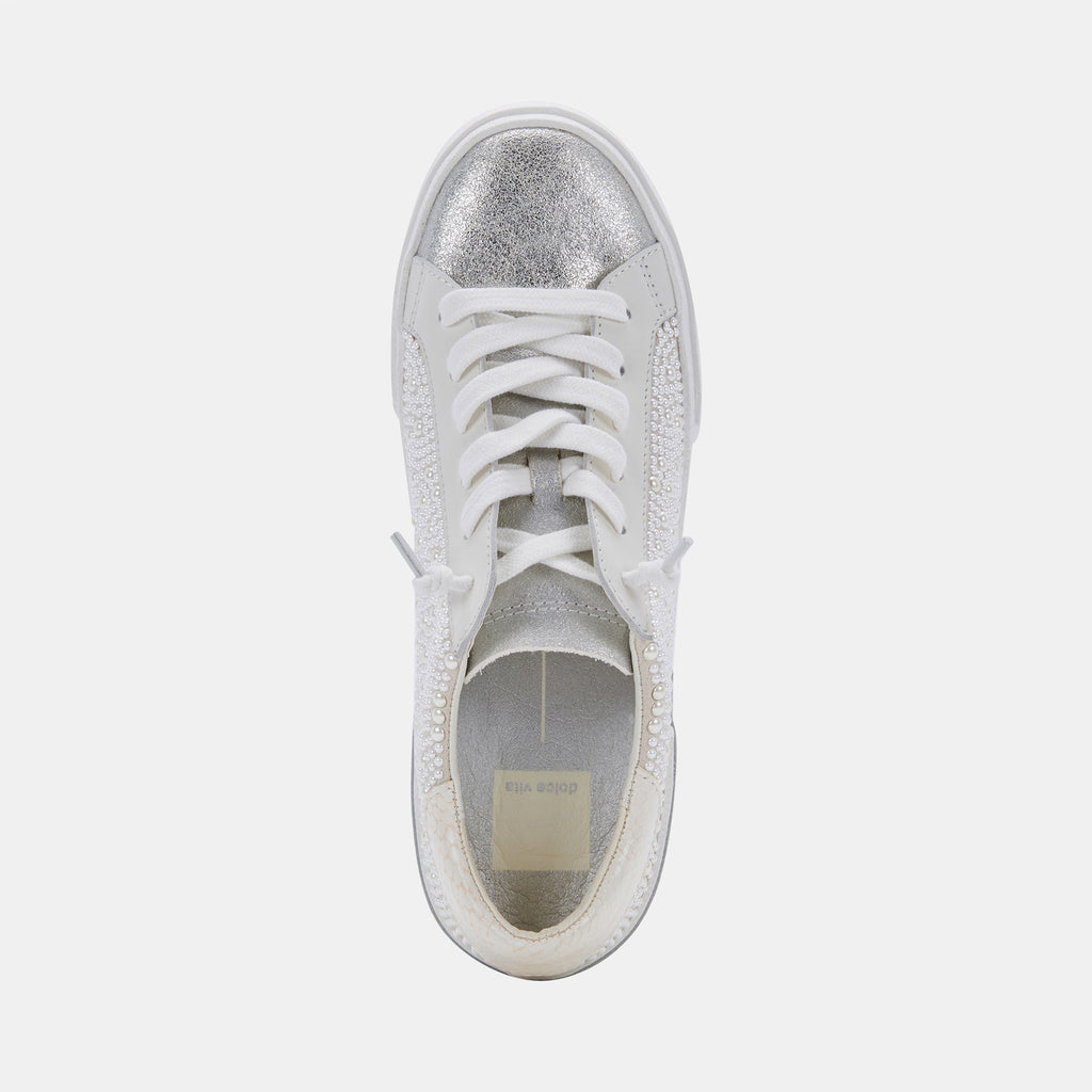 ZINA PEARL SNEAKERS VANILLA PEARLS - image 9